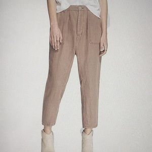 NWT Free People Crop Utility Pants